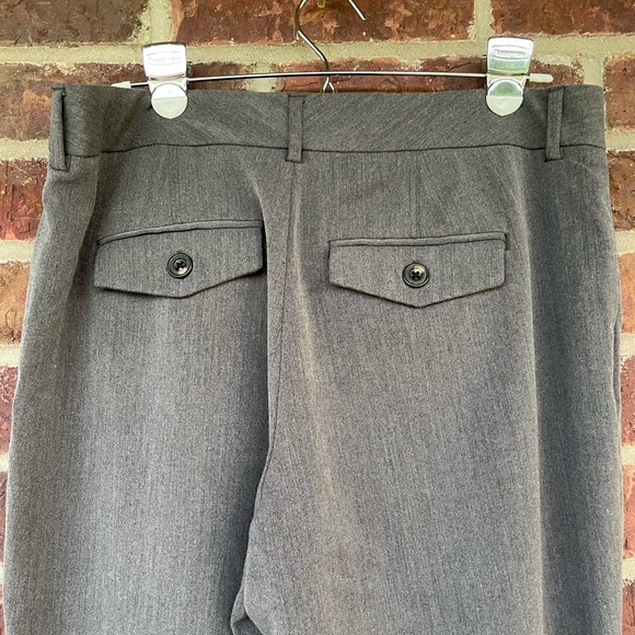 Ladies Nine West Gray Dressy Pants Slacks Size 10 Average - Picture 7 of 13